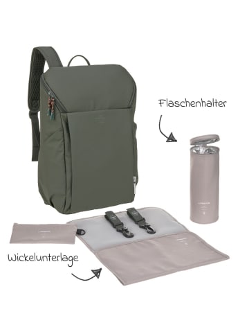 Lässig Wickelrucksack Slender Up Backpack in gruen