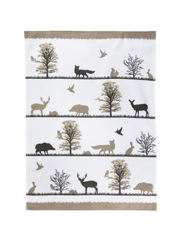 Erwin Müller Baumwolle Geschirrtuch 3er-Pack in Waldtiere
