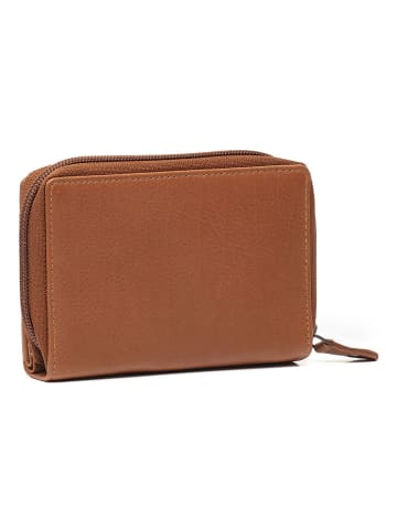 The Chesterfield Brand Orveta Geldbörse RFID Schutz Leder 13 cm cognac