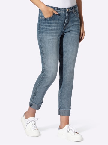 Heine Jeans in blue-stone-washed