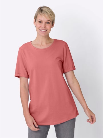 Sieh an! Longshirt in flamingo
