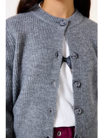 Garcia Cardigan in dark grey melee