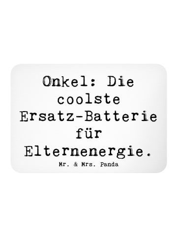 Mr. & Mrs. Panda Magnet Spruch Onkel Energie mit Spruch in Weiß