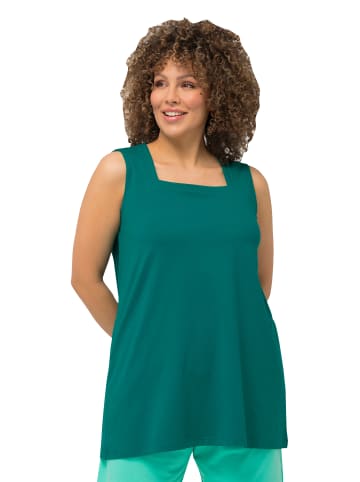 Ulla Popken Longshirt in classic smaragd