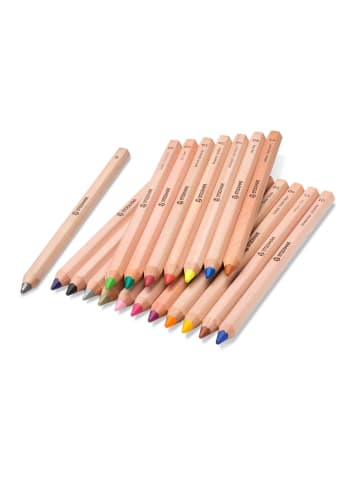 Stockmar 18 + 1 Buntstifte sechseckig in Bunt