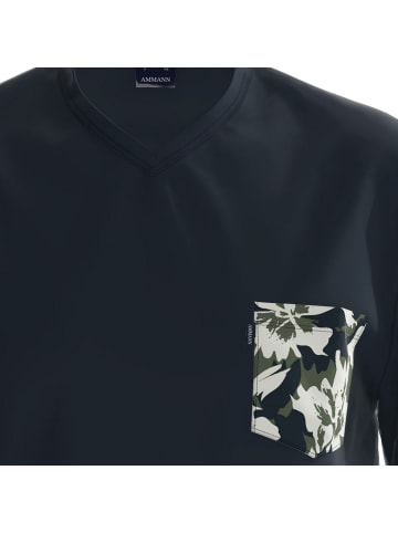 Ammann Single-Jersey Bio Shorty in marine