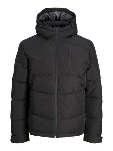 Jack & Jones Übergangsjacke 'Otis Puffer' in schwarz