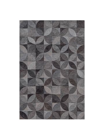 lola & moi Teppich Charcoal in grau