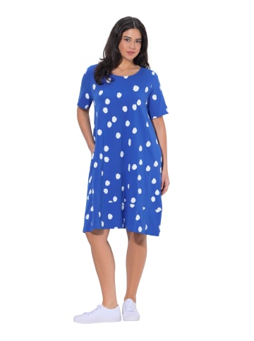 Ulla Popken Midikleid in azurblau