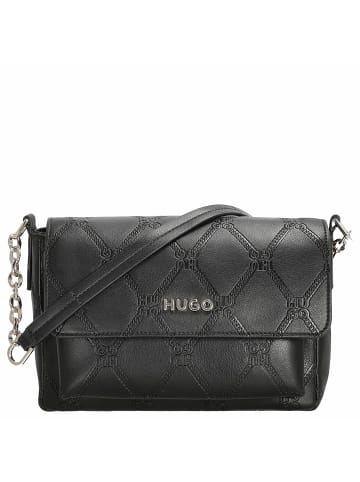 HUGO Women's Chris Flap DMR - Schultertasche 24 cm in schwarz