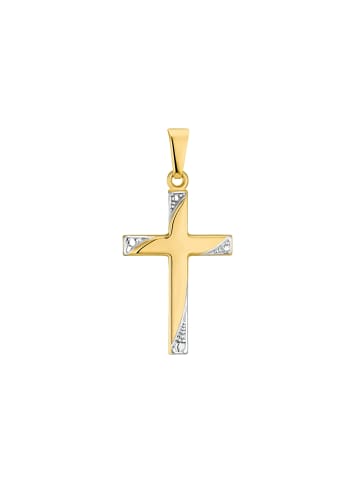 Amor Motivanhänger Gold 375/9 ct in Bicolor