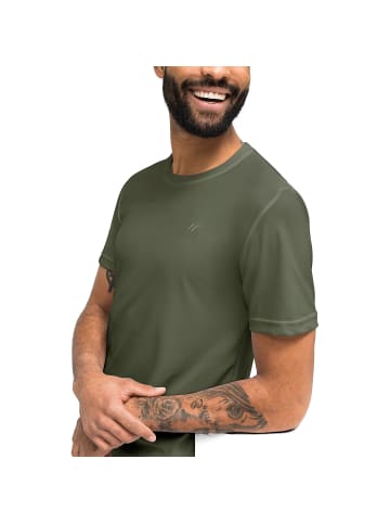 Maier Sports Walter He-Shirt 1/2 Arm in Grün2050