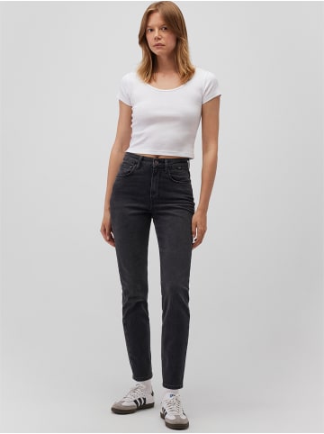 Mavi Jeans Jeans Hoher Bund 5-Pocket Robust in Schwarz-2