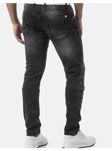 Cipo & Baxx Jeanshose CD876 in ANTHRACITE