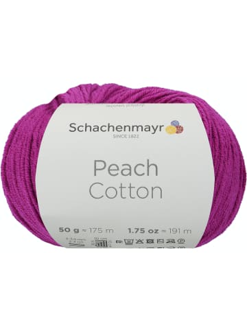 Schachenmayr since 1822 Handstrickgarne Peach Cotton, 50g in Fuchsia