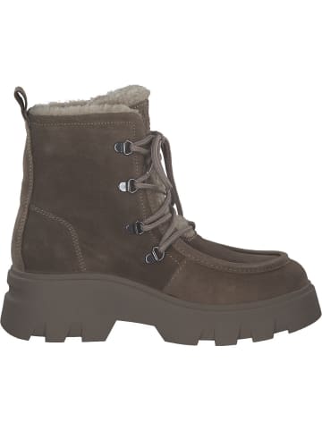 Marc O'Polo Schnürstiefel in dark taupe