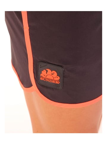 Sundek BS/Badeshorts mit elastischem Bund in Schwarz