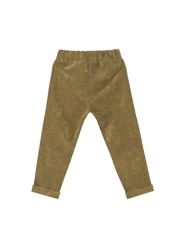 Denokids Hose Boy Khaki Velvet in dunkelgruen