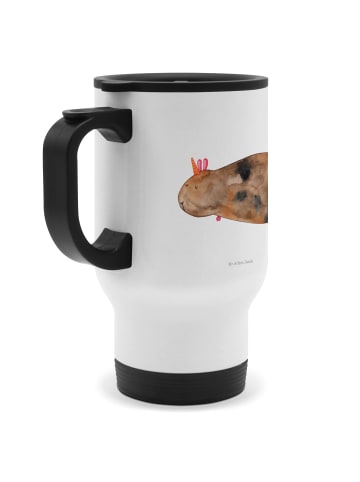 Mr. & Mrs. Panda wanderbecher Einhorn Meerschweinchen ohne Spruch in Weiß