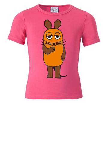 Logoshirt Printshirt Die Maus in pink