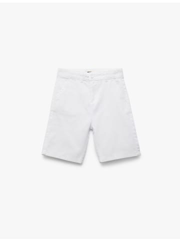 KOTON KURZHOSEN in Weiß