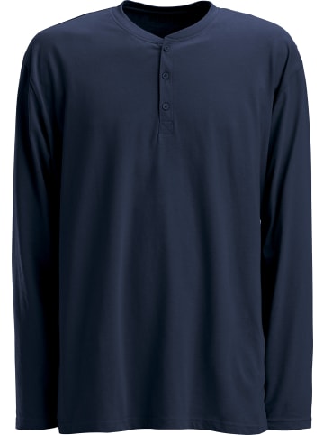 REDBEST Single-Jersey Langarmshirt in marine