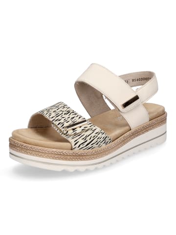 remonte Sandale in Beige Multi