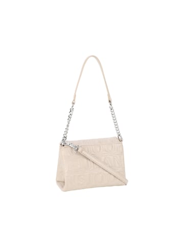 Joop Jeans Schultertasche 'Iniziale Spiega Solar in Beige 19,00 x 13,00 x 8,00 cm'