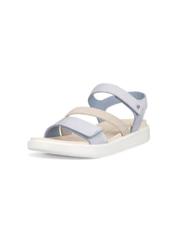 Ecco Komfort Sandalen für Damen in hell-blau