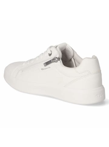 Tamaris Schnürhalbschuh in weiss