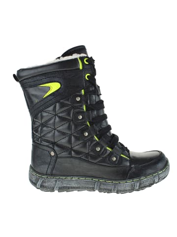 Roadstar Winterschuhe in Schwarz/Gelb