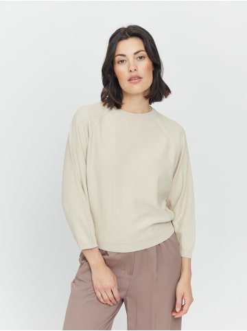 MAZINE Strickpullover Jitra Jumper in eggshell