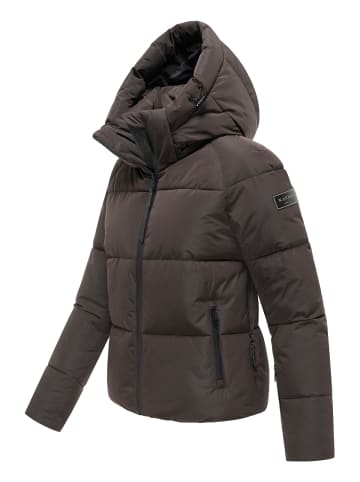Navahoo Steppjacke Frostherz XIV in Choco