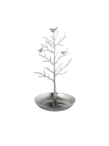 relaxdays Schmuckständer "Baum" in Silber