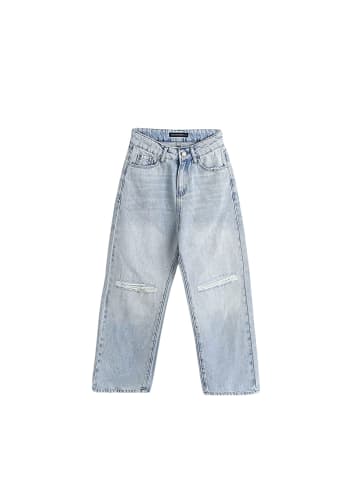 SOLANG Hose in hellblau