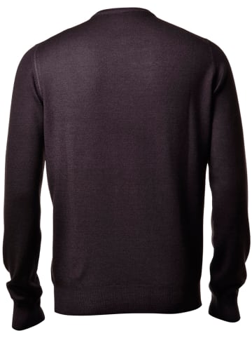 others V-Ausschnitt Pullover in Dunkelbraun