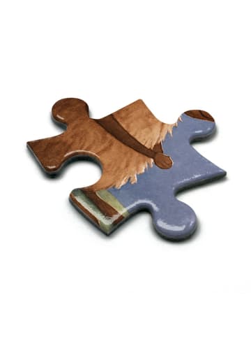 Mr. & Mrs. Panda Puzzle Fledermaus Sitzen Design mit Spruch in Weiß