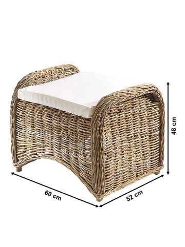 kobolo Sitzhocker CARDIFF in Grau