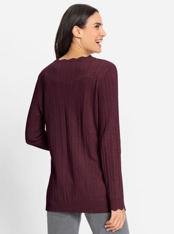 WITT WEIDEN Strickjacke in burgund