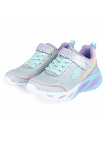 Skechers Slipper in silber/platin