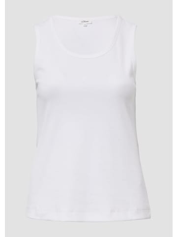 s.Oliver T-Shirt in 0100_weiß