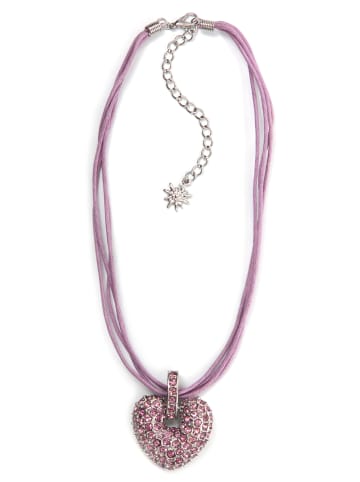 Allgäu Rebell Dirndlkette " Roxana " in violett