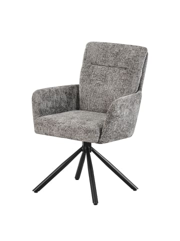 home24 Armlehnenstuhl Karuh in Grau