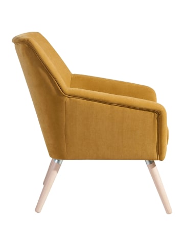 others SESSEL Kachka Bezug Veloursstoff Buche natur / mais