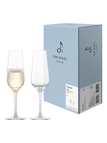 Zwiesel Glas 2er Set Sektgläser Bouquet in 247 ml in transparent