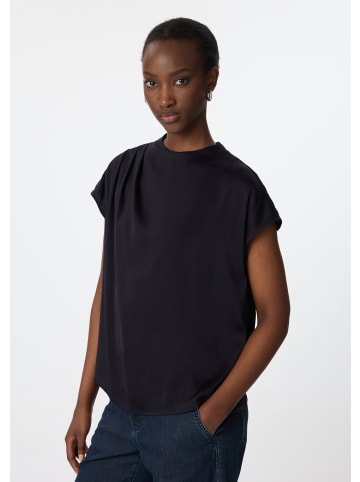 comma Bluse ärmellos in Blau