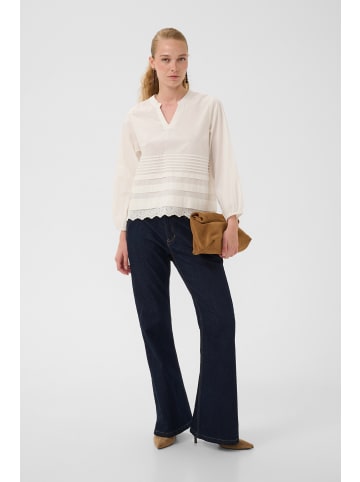 CULTURE Bluse langarm CUodette Relaxed fit in Spring Gardenia