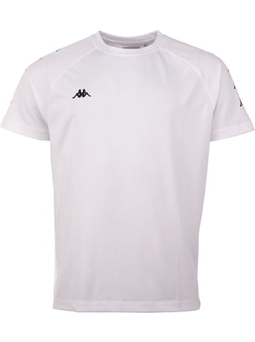 Kappa Shirt "Trainingsshirt" in Weiß