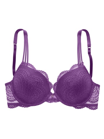 LASCANA Push-up-BH in lila