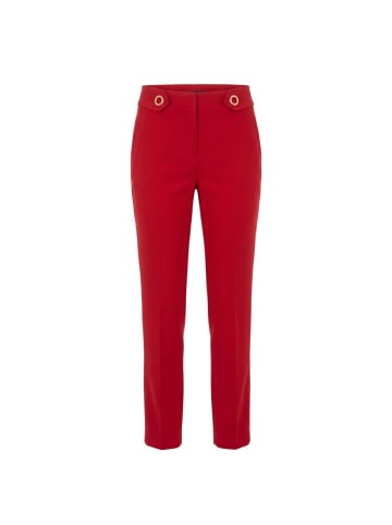 Rot Polyester Damen Hose